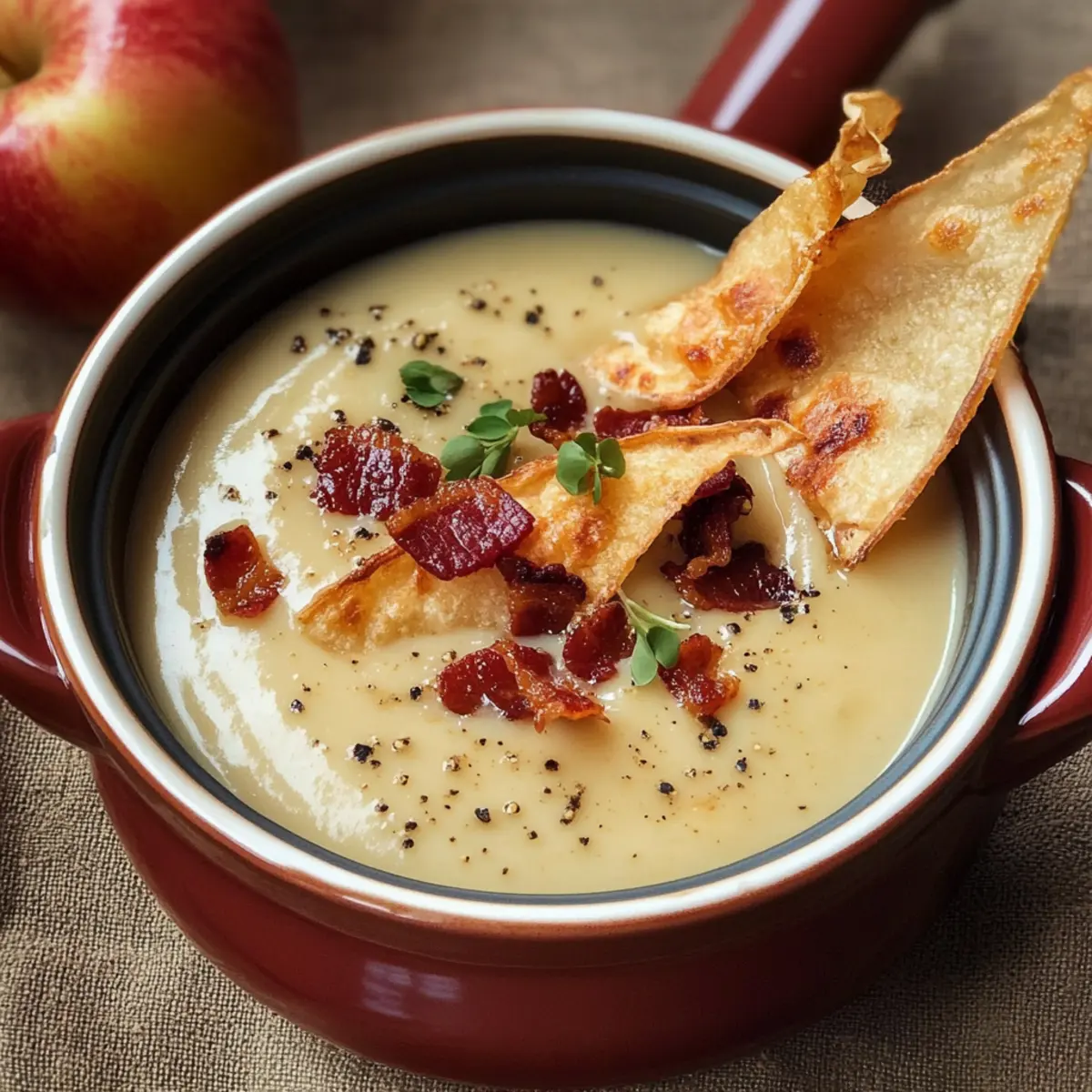 Gschmackige Apfelsuppe