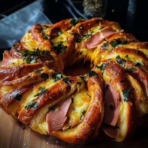 Pizza Weihnachtskranz