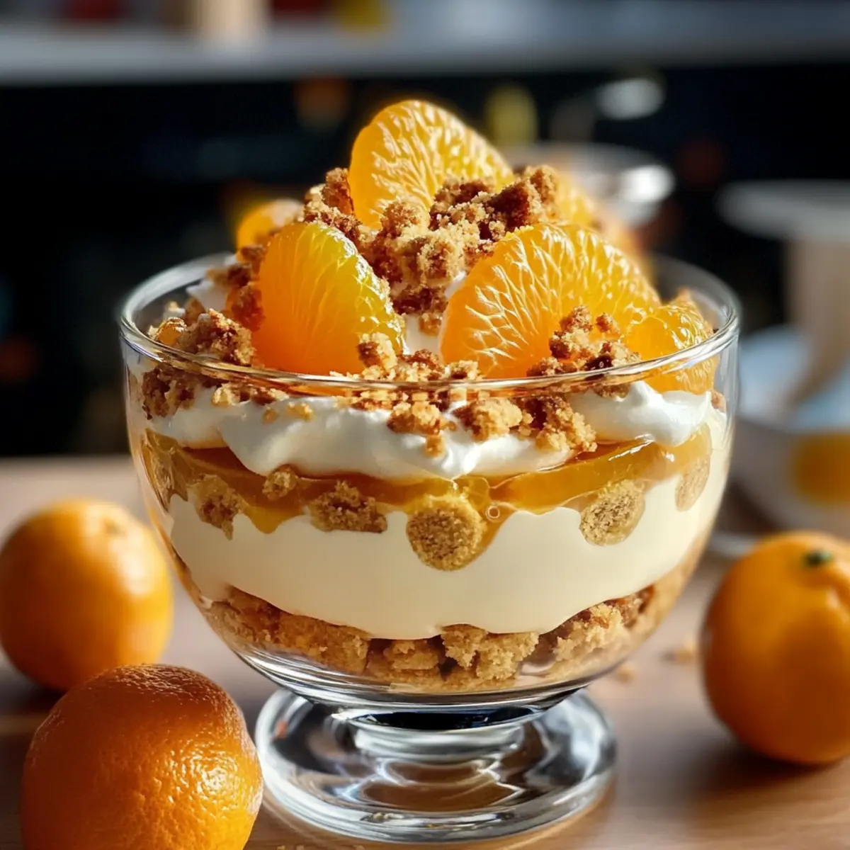 Spekulatius Mandarinen Quark Creme