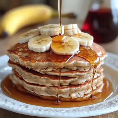 Bananen Haferflocken Pfannkuchen Rezept Zutaten: 2 reife Bananen 1 Tasse Haferflocken 1 Tasse Milch 1 Ei 1 Teelöffel Backpulver eine Prise Salz Zubereitung: 1. Bananen in einer Schüssel zerdrücken. 2. Haferflocken, Milch, Ei, Backpulver und Salz hinzufügen und gut vermischen. 3. Eine Pfanne erhitzen und etwas Öl hinzufügen. 4. Eine Kelle Teig in die Pfanne geben und von beiden Seiten goldbraun backen. 5. Mit Sirup oder Obst servieren.