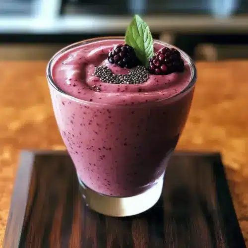 Beeren-Espresso-Smoothie