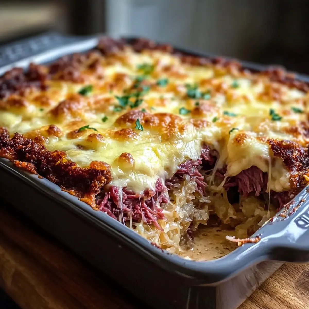 Leckeres Einfaches Reuben Auflauf Rezept