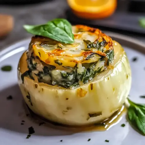 Gefüllter Kohlrabi: Kohlenhydratarm und leichtes Abendessen