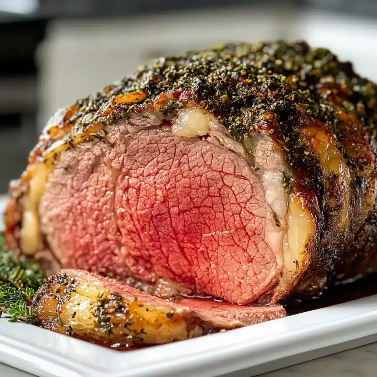 Kräuterkruste Rinderbraten