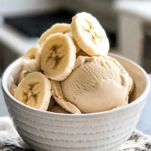 Italienisches Bananeneis selber machen