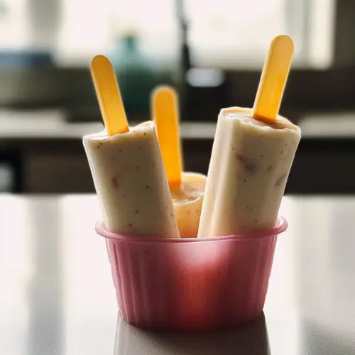 Joghurt-Eis am Stiel