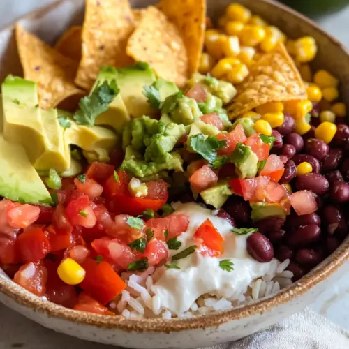 Mexikanische Burrito-Schüssel