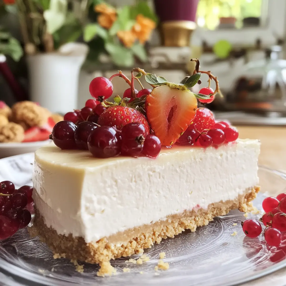 No Bake Käsekuchen ohne Gelatine