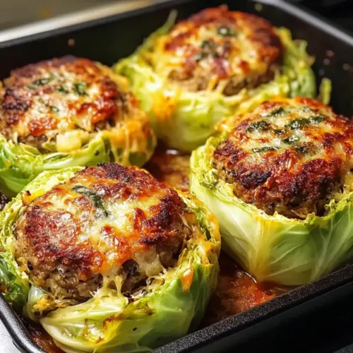 Ofen-gebackene Kohlburger