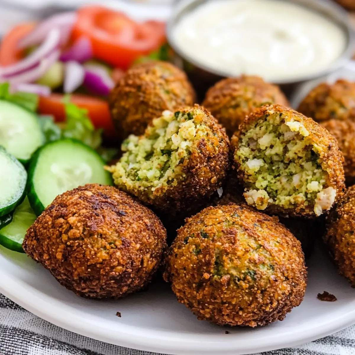 Saftige Orientalische Falafel