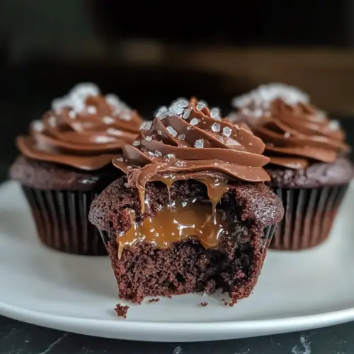 Saftige Schoko Karamell Cupcakes – Schnell fertig in 30 Minuten