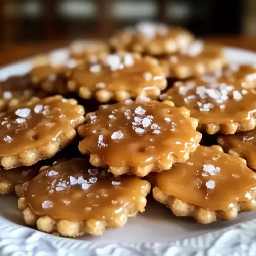 Gesalzene Karamellcrackerbisse