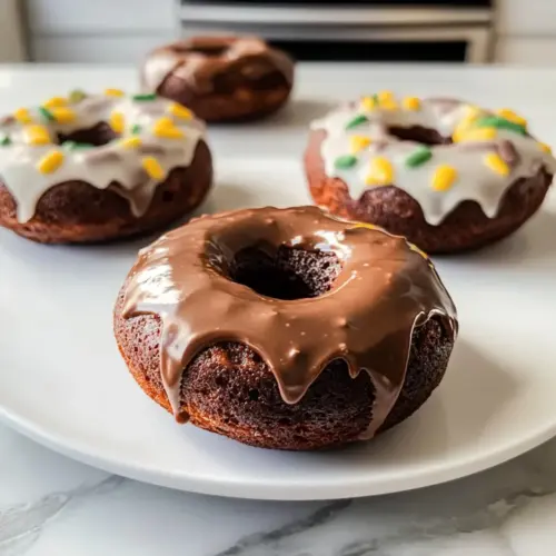 Schokoladen-Protein-Donuts