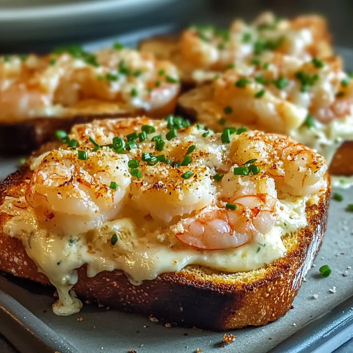 Garnelen Krabben Schmelzen