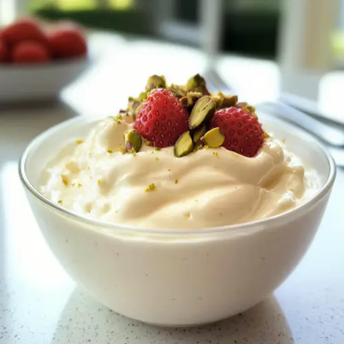 Vanille-Joghurtcreme