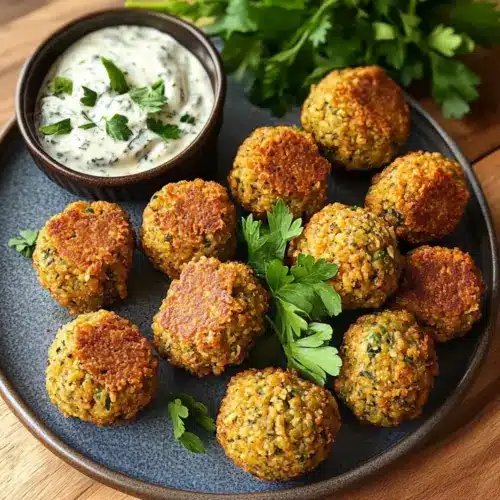 Gesunde Falafel aus dem Backofen