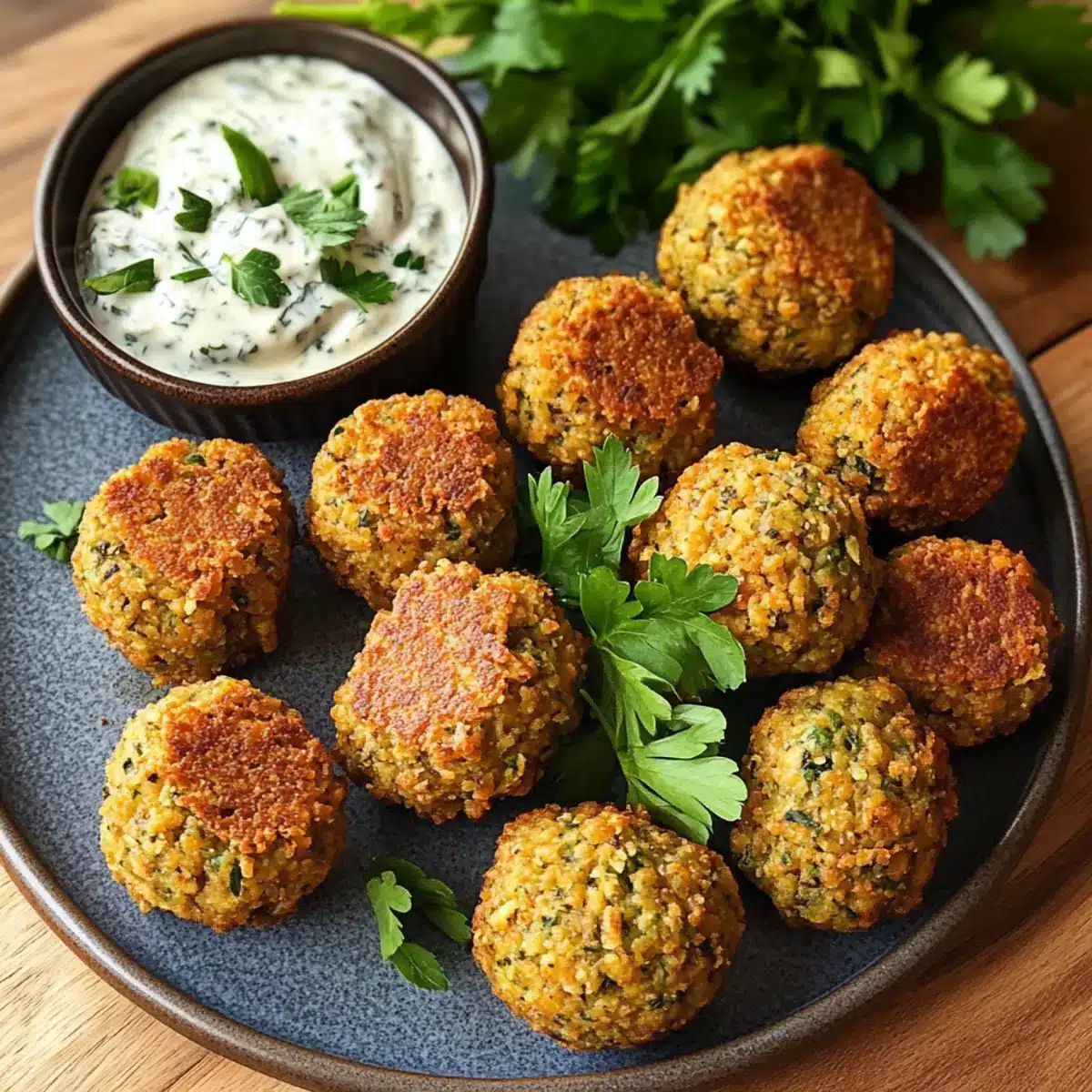Gesunde Falafel aus dem Backofen