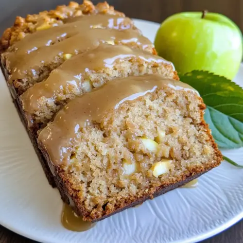 Glasierte Apfel-Zimt-Haferbrot