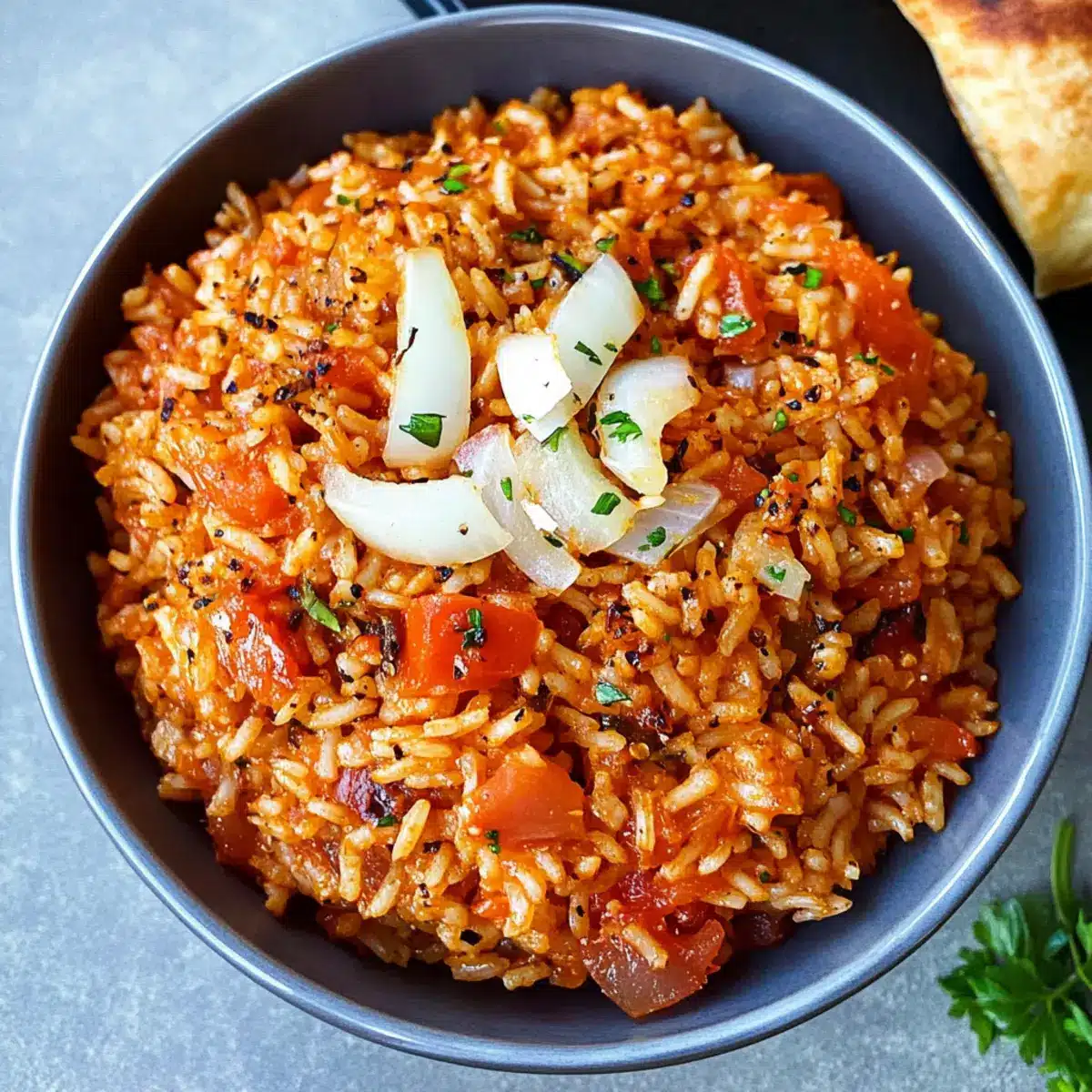 griechischer Tomatenreis