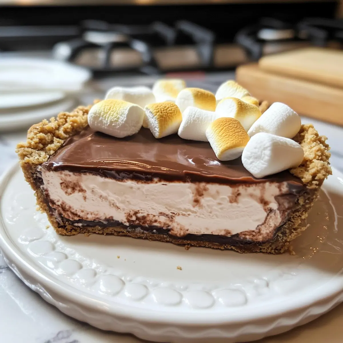 S'mores-Eiscreme-Torte